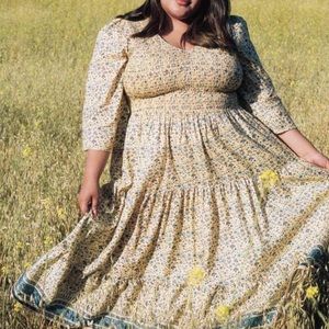 Christy Dawn - The Basil Dress & tote